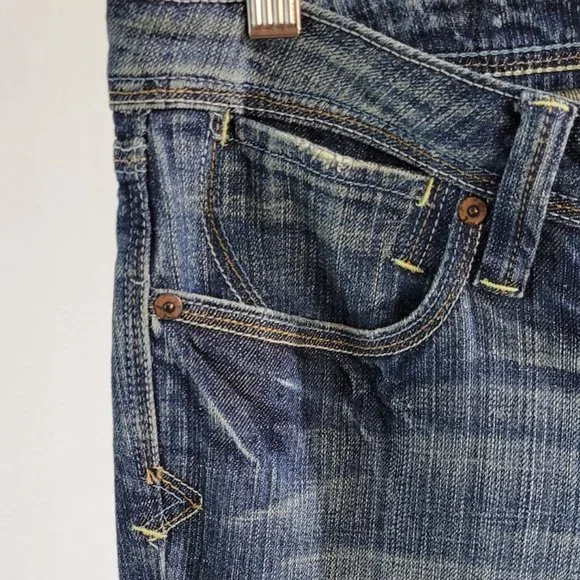 Zco premium embroidered floral vintage bootcut jeans Sz 13 - Picture 4 of 9